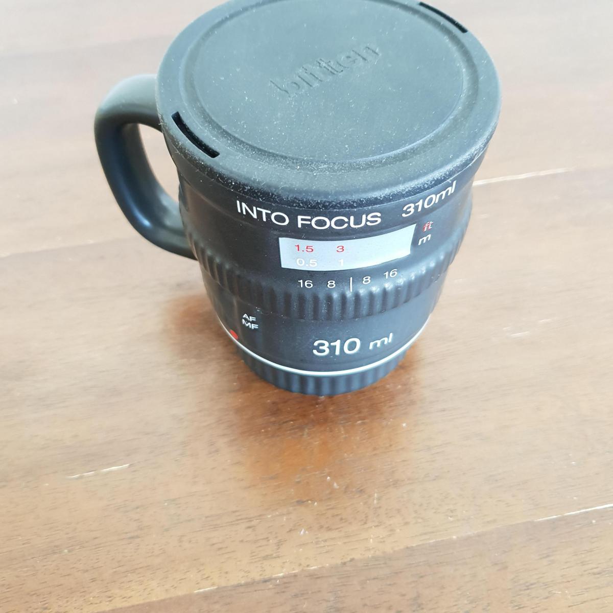Teapot and Novelty Camera Lens Coffee Keep-Cup