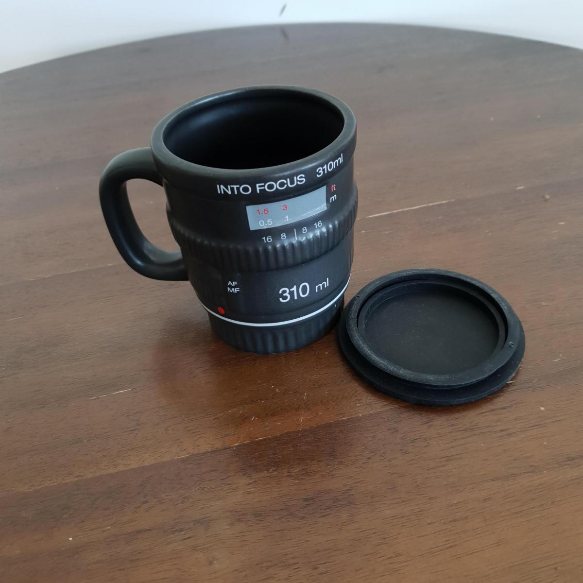 Teapot and Novelty Camera Lens Coffee Keep-Cup