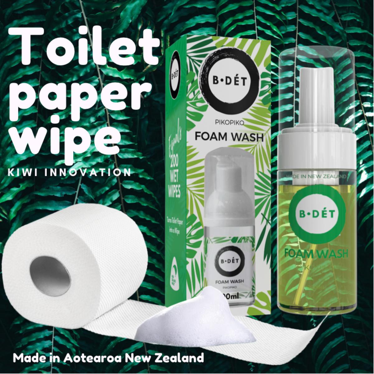 BDÉT Foam Wash - The Number 1 Eco-Friendly Wet Wipe Alternative