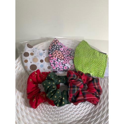 Face Masks & Scrunchies